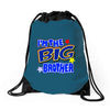 i'm the big brother Drawstring Bags