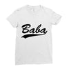 baba (2) Ladies Fitted T-Shirt