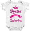 queens are born in september Baby Onesie