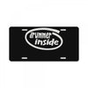 drummer inside License Plate