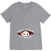 June Peeking Out Baby Boy V-Neck Tee
