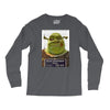 shrek mug shot funny Long Sleeve Shirts
