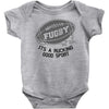 fugby it's a rucking good game Baby Onesie