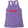 the sopranos Racerback Tank