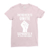 introverts unite separately in your own homes Ladies Fitted T-Shirt