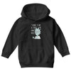 not for smart people Youth Hoodie