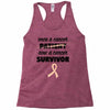 Once a Cancer Patient Now a Cancer Survivor Racerback Tank