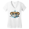 power heroes Women's V-Neck T-Shirt