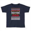 Santa Only Comes Once A Year Brother Is Always Here To Cheer Toddler T-shirt