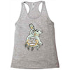 ghost just here for the boos Racerback Tank