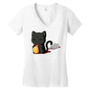 make your own luck Women's V-Neck T-Shirt
