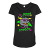 too zuul for school Maternity Scoop Neck T-shirt