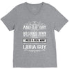 And 8th Day God Look Down So God Made A Libra Gu V-Neck Tee