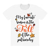 my favorite season is the fall of the patriarchy All Over Women's T-shirt