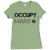 Occupy Mars Shirt Ladies Fitted T-Shirt