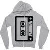retro cassette Zipper Hoodie
