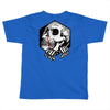skull hexagon Toddler T-shirt