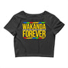 wakanda forever Crop Top