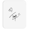 troye sivan signature Mousepad