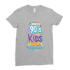 only 90s kids Ladies Fitted T-Shirt