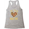 eat pizza make love Racerback Tank