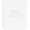 married with cats Mousepad