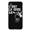 sorry i'm such an ass iPhoneX Case