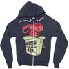 wong's noodles Zipper Hoodie