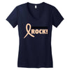Survivor Rock Women's V-Neck T-Shirt