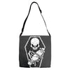 skate until the end Adjustable Strap Totes