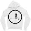 woman single Zipper Hoodie