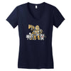 the iron wolves Women's V-Neck T-Shirt