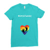 Worth The Wait Baby Foot Ladies Fitted T-Shirt