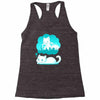 world domination Racerback Tank