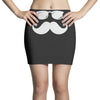 hipster glasses and moustache Mini Skirts