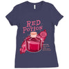 red potion Ladies Fitted T-Shirt