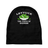 lettuce, the taste of sadness Baby Beanies