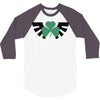 zelda logo treffle trois feuilles 3/4 Sleeve Shirt
