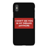 i don't See You in My Dreams Anymore iPhoneX