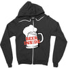 Beer Inside Zipper Hoodie
