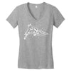 camp flag Women's V-Neck T-Shirt