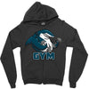 Shark Gym Zipper Hoodie
