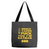 poof movie batman Tote Bags