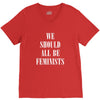 We Should All Be Feminists V-Neck Tee