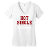 hot single sales Women's V-Neck T-Shirt