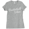 basketball vibes Ladies Fitted T-Shirt