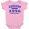 legends are born in 1996 hoodie 9 Baby Onesie