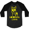 no drama llama (2) 3/4 Sleeve Shirt