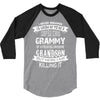 Super Cool Grammy Of A Freaking Awesome Grandson 3/4 Sleeve Shirt