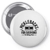 pickle back Pin-back button
